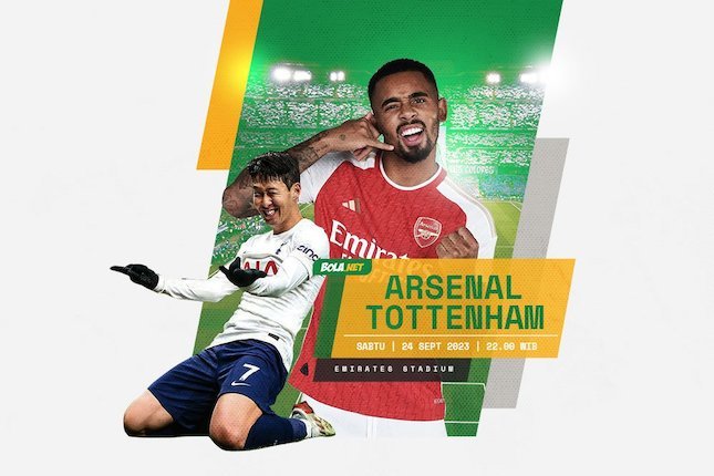 Prediksi Arsenal vs Tottenham 24 September 2023