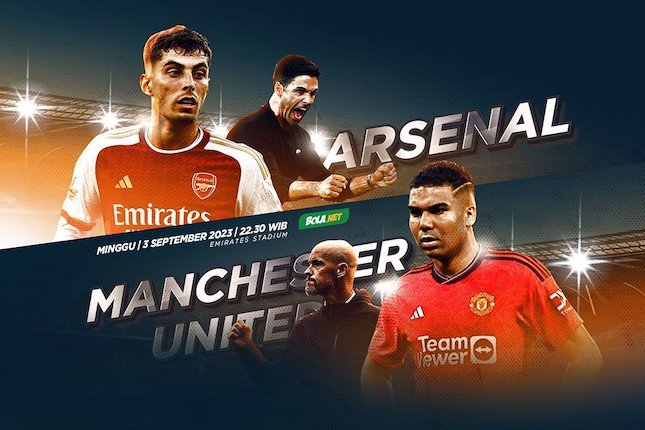 Prediksi Arsenal vs Manchester United 3 September 2023